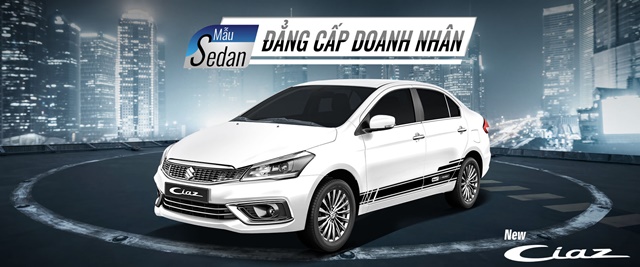 Suzuki Ciaz HCM Đẳng Cấp Doanh Nhân