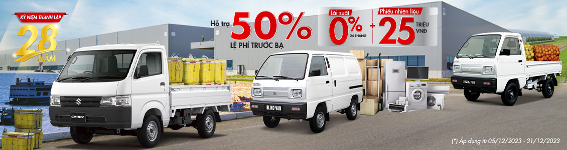 khuyến mãi suzuki carry pro